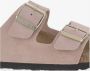 Birkenstock Roze Suède Sandalen met Kurken Zool Pink Dames - Thumbnail 12
