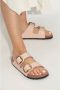 Birkenstock Arizona Big Buckle Natural Leather Patent Narrow - Thumbnail 5