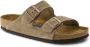 Birkenstock Sandals Arizona Soft Footbed Beige Dames - Thumbnail 2