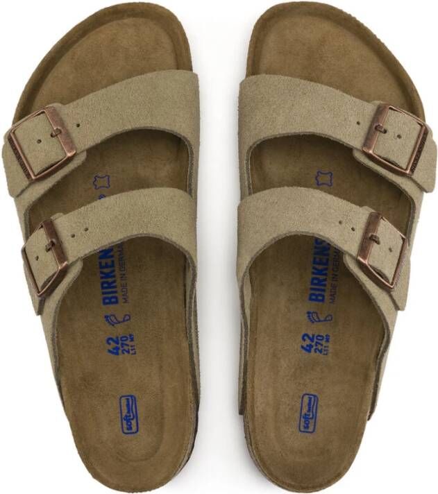Birkenstock Sandals Arizona Soft Footbed Beige Dames