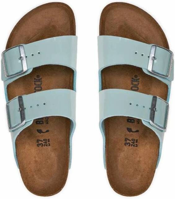 Birkenstock Sliders Blue Dames