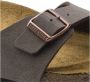 Birkenstock Madrid Dames Slippers Mocha Regular fit | Bruin | Imitatieleer - Thumbnail 14