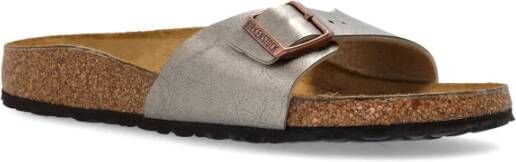Birkenstock Madrid BS Slides Gray Dames