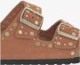 BIRKENSTOCK Teenslippers Dames Arizona Rivet Border Maat: 40 Materiaal: Suède Kleur: Oranje - Thumbnail 12