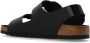 BIRKENSTOCK Slippers Dames Milano Big Buckle Dames Maat: 38 Materiaal: Leer Kleur: Zwart - Thumbnail 11