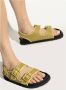 Birkenstock Milano Raffia Sandalen Green Dames - Thumbnail 2