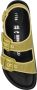 Birkenstock Milano Raffia Sandalen Green Dames - Thumbnail 6
