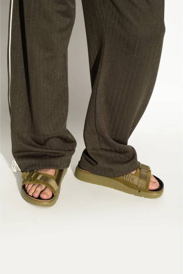 Birkenstock Sandals Shinjuku Green Heren