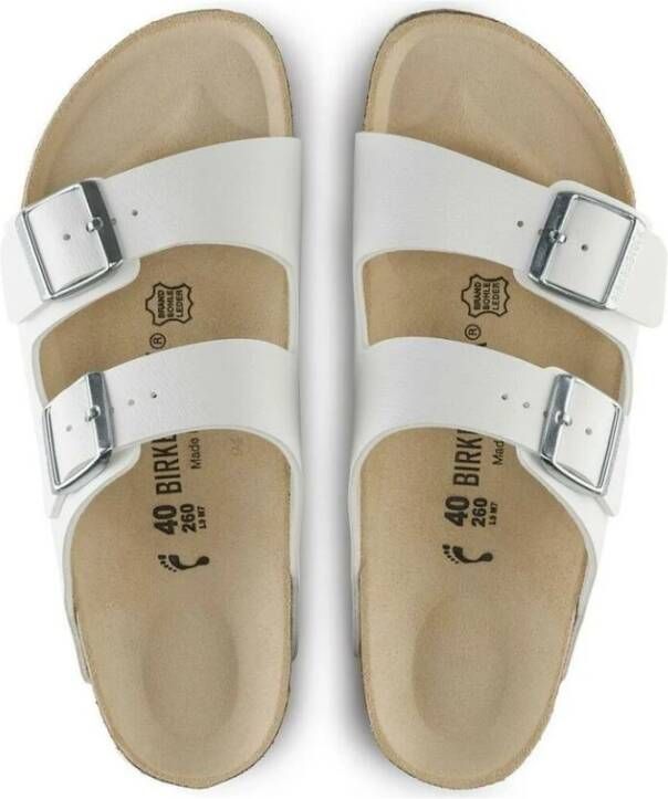 Birkenstock Sandals Arizona Birko-Flor Wit Dames