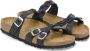 Birkenstock Damessandalen Mayari Vegan Birko-Flor Birkibuc Large Black Dames - Thumbnail 32