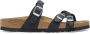 Birkenstock Damessandalen Mayari Vegan Birko-Flor Birkibuc Large Black Dames - Thumbnail 33