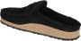 Birkenstock Sandalen Black Buckley Shearling Suede Slip-On Shoes in zwart - Thumbnail 15