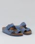 Birkenstock Lichtblauwe Leren Sandalen voor Blue - Thumbnail 27