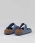 Birkenstock Lichtblauwe Leren Sandalen voor Blue - Thumbnail 30