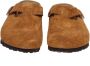 Birkenstock Boston Soft Footbed Suède Leder Brown Dames - Thumbnail 12