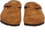 Birkenstock Minkkleurige Suède Muiltje met Verstelbare Band Brown Dames - Thumbnail 11