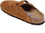 Birkenstock Boston Soft Footbed Suède Leder Brown Dames - Thumbnail 13
