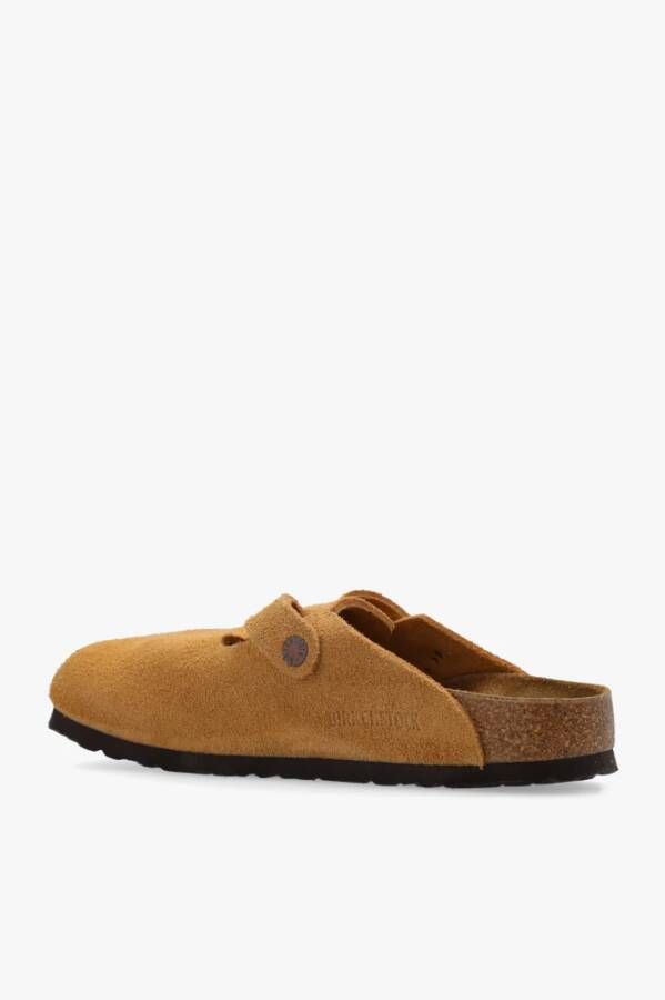 Birkenstock Boston BS slides Bruin Heren