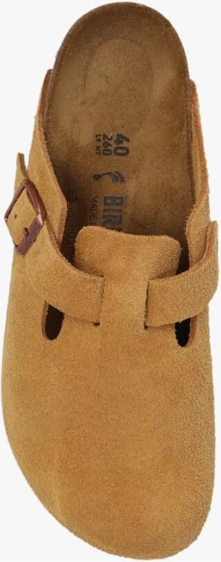 Birkenstock Boston BS slides Bruin Heren
