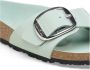 Birkenstock Madrid Big Buckle Natural Sliders Blue Dames - Thumbnail 11