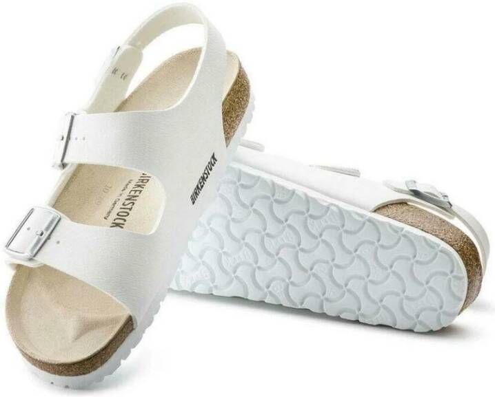 Birkenstock Sandals Milano Birko-Flor Wit Heren