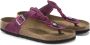 Birkenstock Eenvoudige Zomer Teen Scheider Sandalen - Thumbnail 4