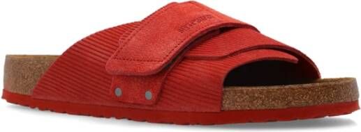 Birkenstock Kyoto slides Rood Heren