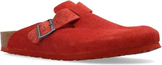 Birkenstock Boston BS slides Rood Heren