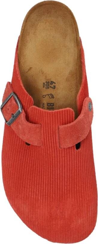 Birkenstock Boston BS slides Rood Heren