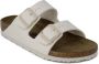 Birkenstock - s off-white-crÈme-ivoorkleur slippers & muiltjes - Thumbnail 18
