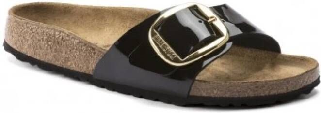 Birkenstock Madrid Big Buckle Sandaal Zwart Dames
