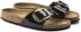 Birkenstock Madrid Big Buckle Sandaal Zwart Dames - Thumbnail 5