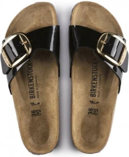 Birkenstock Madrid Big Buckle Sandaal Zwart Dames