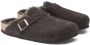 Birkenstock Boston Wool Borrego Mocha Shoes Grijs Heren - Thumbnail 2