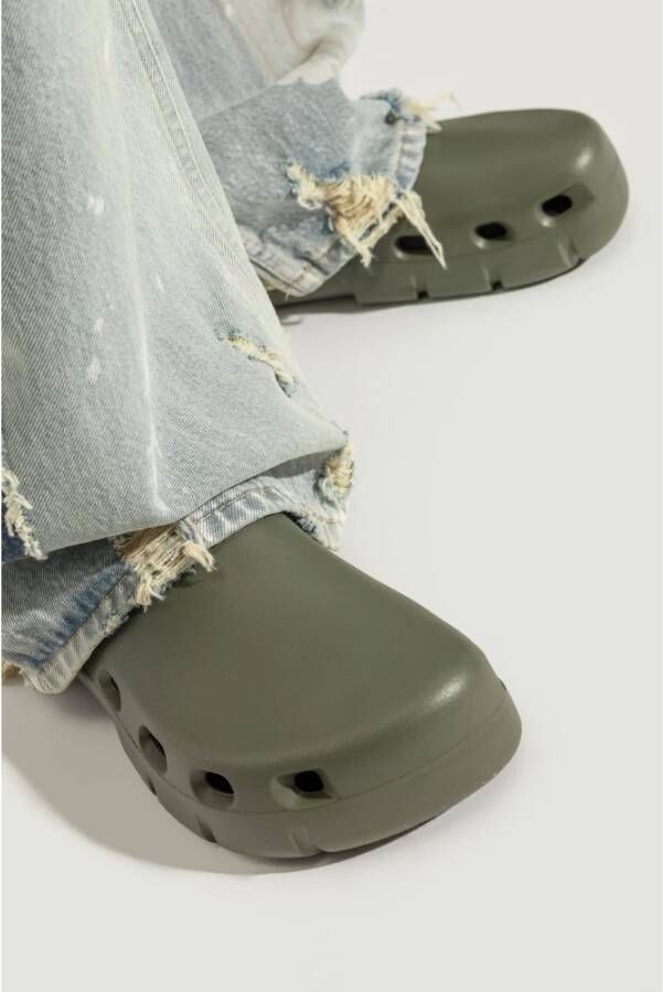 Birkenstock Birki Flow EVA Schoenen Green Heren
