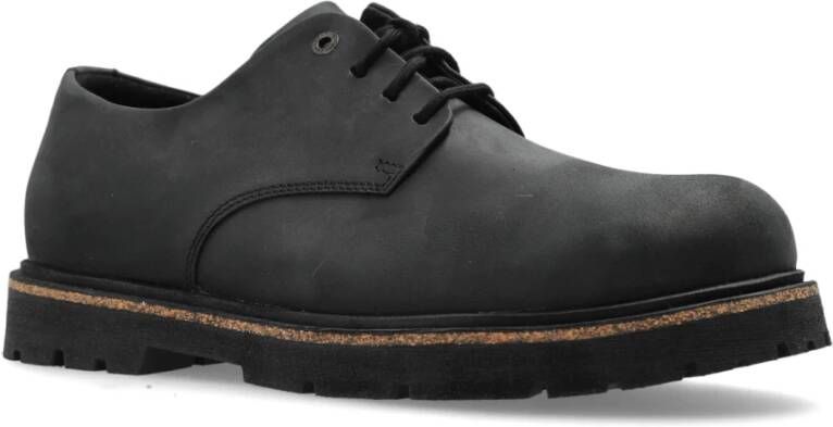 Birkenstock Highwood Lace Low Shoes Black Heren