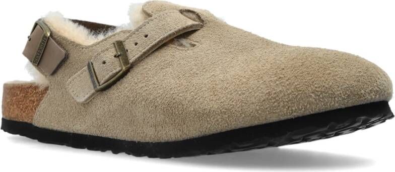 Birkenstock Tokio Inside Shearling Schoenen Beige Heren