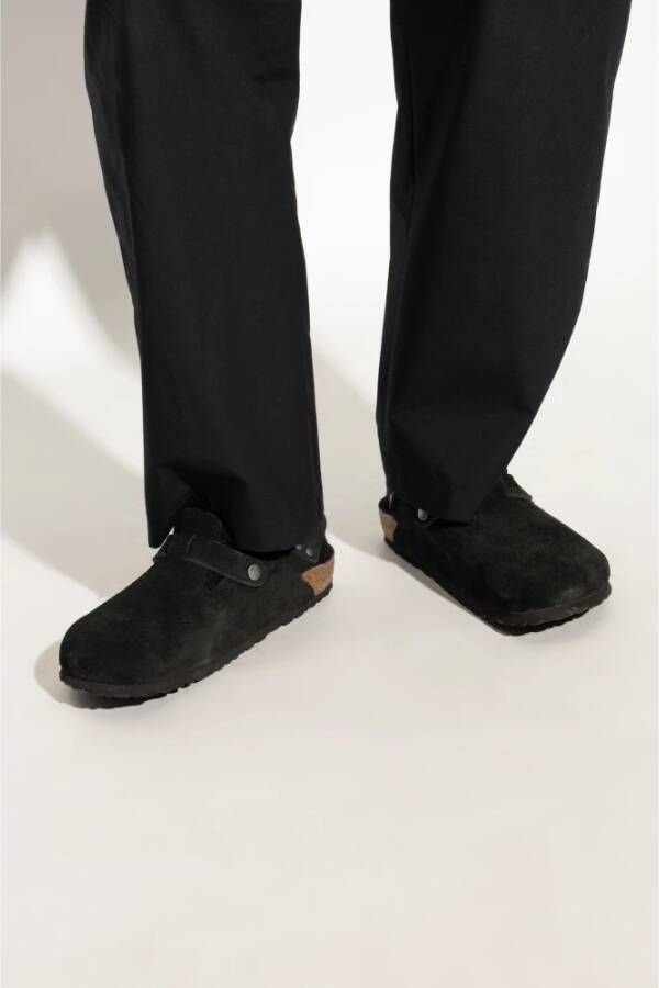 Birkenstock Tokio Inside Shearling Schoenen Black Heren