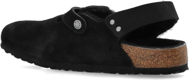Birkenstock Tokio Inside Shearling Schoenen Black Heren