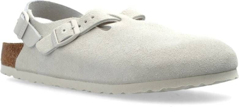 Birkenstock Tokio II Suède Schoenen Gray Dames