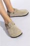 Birkenstock Tokio II Suède Sandalen Gray Heren - Thumbnail 2