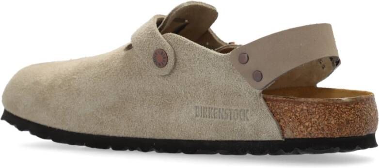 Birkenstock Tokio II Suède Sandalen Gray Heren