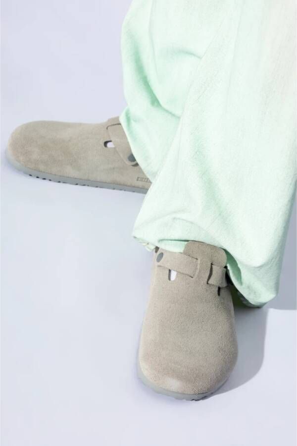Birkenstock Tokyo II Suède Sandalen Gray Heren