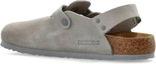 Birkenstock Tokyo II Suède Sandalen Gray Heren