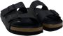 Birkenstock Arizona Slippers Triple Black Narrow fit | Zwart | Imitatieleer - Thumbnail 11