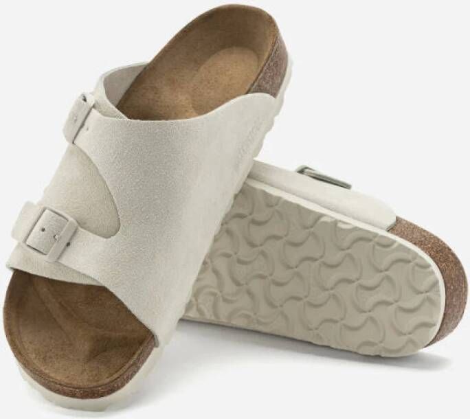 Birkenstock Schuifregelaars Beige Dames