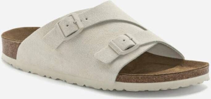 Birkenstock Schuifregelaars Beige Dames