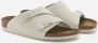 BIRKENSTOCK Slippers Dames Zurich Dames Maat: 35 Materiaal: Suède Kleur: Wit - Thumbnail 15