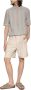 Birkenstock Suède Kurk Sandalen Verstelbare Gesp Sluiting Beige Heren - Thumbnail 4