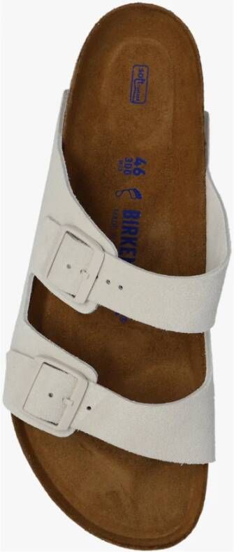 Birkenstock Schuifregelaars Beige Heren